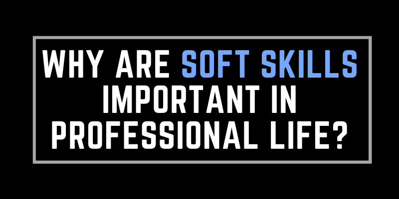 Why are Soft Skills Important in Professional Life